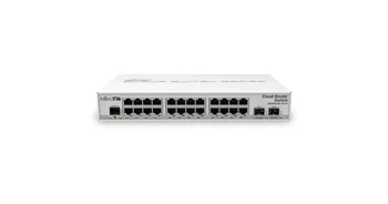 CRS326-24G-2S+IN - 24x Gigabit Ethernet, 2x SFP+, PoE MikroTik Zarządzalny przełącznik