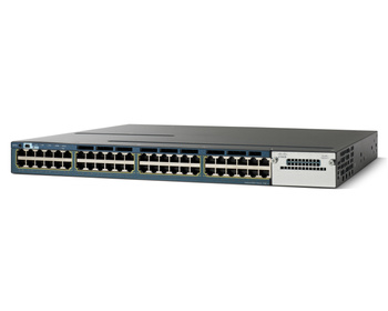 WS-C3560X-48P-S - 48x 1GE PoE+ [435W], zasilacz 715W AC, 1 RU, IP Base, Cisco Catalyst 3560X Switch