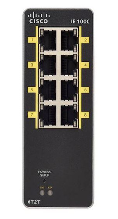 IE-1000-6T2T-LM - 6T2T-LM, 6-portowy, managed, Layer 2 Cisco IE 1000 Комутатор