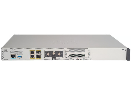C8200-1N-4T - 2x 1GE RJ45, 2x 1G SFP, 1x NIM, 1x PIM, 16G FLASH, 8G DRAM, IOS XE universalk9, Cisco Catalyst 8200 Router
