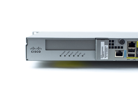 ASA5525-FPWR-K9 - 8x 1GE RJ45, 1GE Mgmt, AC, 3DES/AES, 1Gbps, Dysk SSD, Cisco ASA 5525-X Firewall