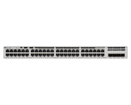 C9200L-48PL-4G-E - 48x 1G RJ45 PoE+ 370/740W, 4x 1G SFP, Network Essentials, Cisco Catalyst 9200L Switch