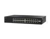 Комутатор Cisco SG112-24 COMPACT 24-порти Gig Комутатор-2 Mini-GBIC Ports