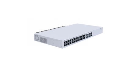 CRS326-4C+20G+2Q+RM - L3, 4x 10G, 20x Gigabit Ethernet, 2x QSFP+, RouterOS L6 MikroTik Przełacznik