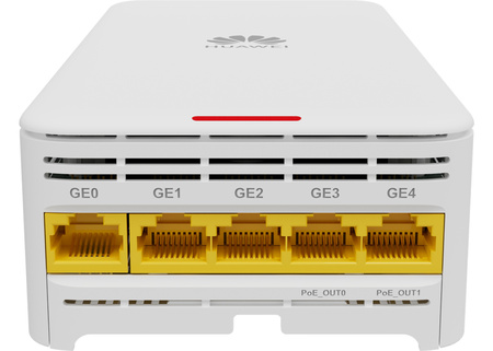 AirEngine5773-23WP - 1x 2.5GE RJ45, 5x 1GE RJ45 (w tym 2x PoE), montowane na ścianie, 2.4/5GHz 2x2, wbud. anteny, Huawei AirEngine 5700 Access Point