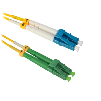 LCAPC-LC-SM-1M - Jednomodowy dupleksowy, LCAPC Skośny / LCPC Prosty, Długość 1 metr, CML Patchcord światłowodowy