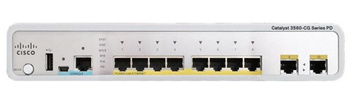 WS-C3560CPD-8PT-S - PD PSE 8 GE PoE 2 x 1G IP Base, Cisco Catalyst 3560C Switch
