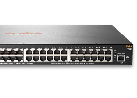 JL558A - 48G PoE+ 4SFP+ 740W HPE Aruba 2930F Комутатор