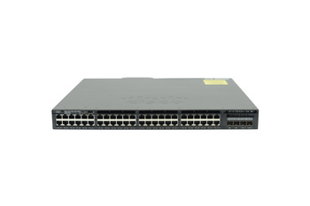 WS-C3650-48FD-S - 48x 1GE RJ45, PoE+ 775/1440W 802.3at, uplink 2x 10G SFP+, opr. IP Base, Warstwa L3, Cisco Catalyst 3650 Switch