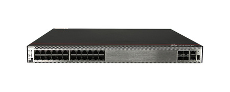 Комутатор Huawei CloudEngine S5731-S - 128 Gbit/s, 96 Mpps, 24x GE, 4x 10GE SFP+, 2x PSU слот (1+1), 1U, 4GB RAM, 1GB Flash