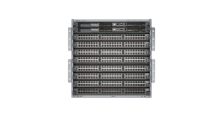 CCS-758-25-BND - Pakiet obudowy Arista 758. Zawiera: 750X obudowę z 8 slotami, 1 kartę switch, 1 moduł sterujący z uplink 25G.