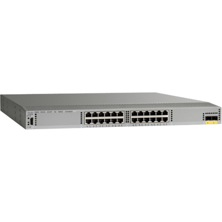 N2K-C2224TP-1GE - 1GE Fabric Extender, 2x Zasilacz AC, 24x 1G RJ45, 2x 10G SFP+, Cisco Nexus 2000 Switch