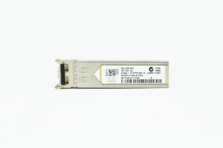 GLC-SX-MM - Moduł 1G SFP, MMF, 850nm, LC Duplex, 550m, Cisco 1000BASE-SX Transceiver