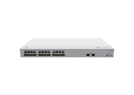 S110-24LP2SR - 24x 1GE RJ45, 124W PoE+ 802.3at, uplink 2x 1G SFP, zasilacz AC, niezarządzalny, Huawei eKitEngine S110 Switch