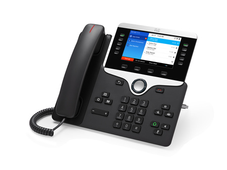CP-8861-K9 - Kolorowy wyświetlacz, 2x USB, Wi-Fi 802.11ac, Bluetooth, Cisco 8861 IP Telefon