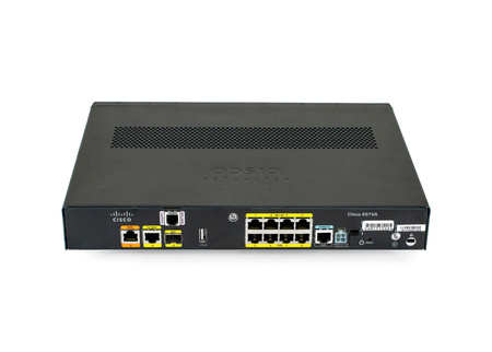 C897VA-K9 - VDSL2/ADSL2+ over POTs, ISDN, 9x 1GE RJ45, 1x 1GE Combo SFP/RJ45, Licencja security, Cisco 897 Роутер