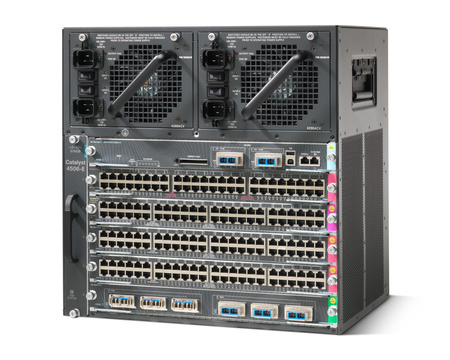 WS-C4506-E Switch Cisco Catalyst 4500 6 slotów