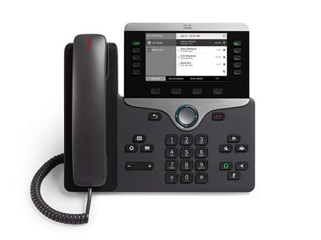 CP-8811-K9 - monochromatyczny wyświetlacz, 5" 800x480, 5 linii, 2x 1GE RJ45, Cisco 8811 IP Telefon