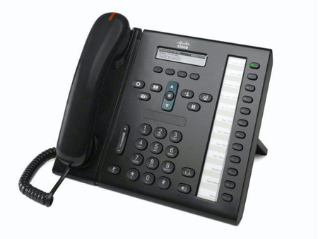 Telefon Cisco CP-6961, Charcoal, Standardowa słuchawka