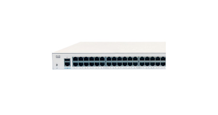C1000-48T-4X-L-RF - 48x 1GE RJ45, uplink 4x 10G SFP+, GUI, CLI, Stack, Cisco Catalyst 1000 Switch | FABRYCZNIE ODNOWIONY