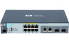J9565A - 8x 10/100 RJ45, PoE 67W 802.3af, uplink 2x 1G SFP/RJ45 Combo, Aruba 2615, HPE Switch