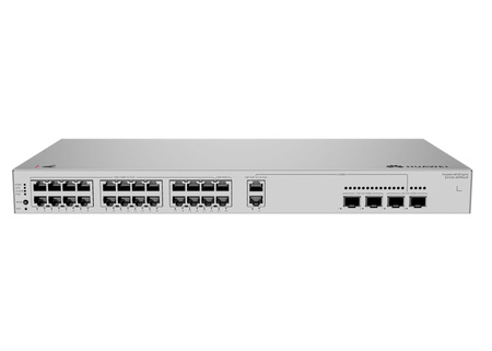 S310S-26PN4JX - 22x 1GE RJ45 PoE+, 2x 2.5GE RJ45/SFP, 2x 10GE SFP+, zasilacz AC, Huawei eKitEngine S310S Switch