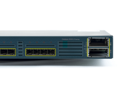WS-C3560E-12SD-S - 12 SFP, 2 10GE(X2), IP Base sw, Cisco Catalyst 3560E Комутатор