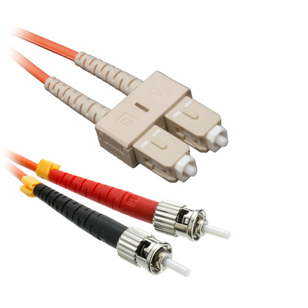 SCST-MM-OM2-1.5M - Wielomodowy dupleksowy patchcord światłowodowy SC-ST o długości 1.5m OM2 50/125 µm