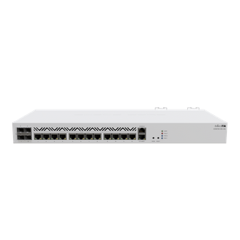 CCR2116-12G-4S+ - 13x 1GE RJ45, 4x 10G SFP+, 2x zasilacz, RouterOS Level 6, MikroTik Router