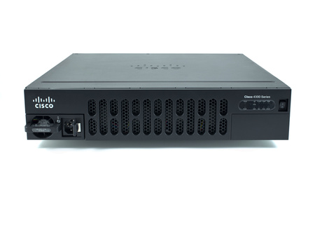ISR4351/K9 - 3x 1GE RJ45/SFP, 3NIM, 2SM, 4G FLASH, 4GB RAM, 2RU, lic. IP Base, 200Mbps->400Mbps Cisco ISR 4351 Router