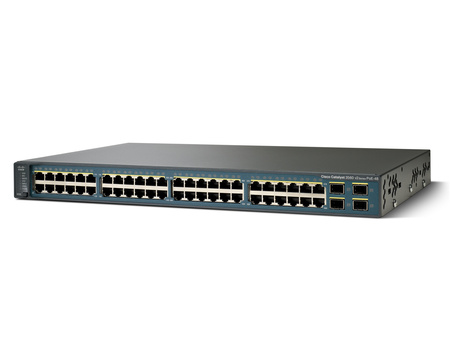 WS-C3560V2-48PS-E Switch Cisco Catalyst 3560V2 PoE