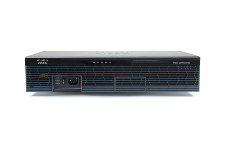 CISCO2911-HSEC+/K9 - 3x 1G RJ45, 4 EHWIC, 2 DSP, 1 SM, 256MB CF, 512MB DRAM, Security license, ISM-VPN-29 module, wydajność do 180 Mbps, Cisco ISR G2 Router