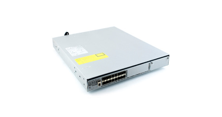 WS-C4500X-F-16SFP+ - 16x 10G SFP+, IP Base, L3, przepływ powietrza od zasilaczy w kierunku portów, niebieski, Cisco Catalyst 4500-X Switch