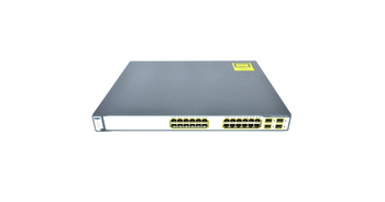 WS-C3750G-24TS-E1U - 24x 1GE RJ45, uplink 4x 1GE SFP, IP Services, L3, Stack, Cisco Catalyst 3750G Switch