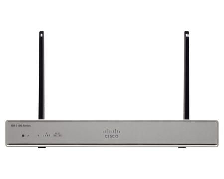 Роутер Cisco ISR 1100 8 Ports Dual GE Ethernet Роутер w/ 802.11ac -E WiFi, SFP, Software Licenses, та Performance Options