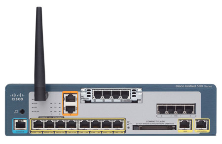 CISCO UC520W-16U-2BRI-K9