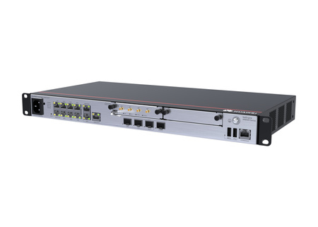 Router NetEngine AR6100 6121E,  2x GE combo WAN, 1x 10GE(SFP+) WAN, 8x GE LAN, 1x GE combo LAN, 2x USB, 2x SIC (Slot Interface Card)