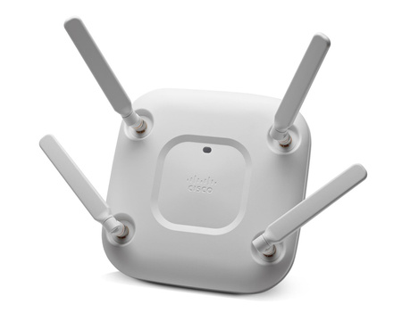 AIR-CAP2702E-E-K9 - 2.4/5ГГц, 802.11ac, WiFi5, Wymagany Kontroler, CleanAir, MU-MIMO 3x4:3, Anteny dokręcane, Cisco AP 2702 Точка доступу