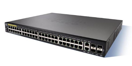 SG350-52P-K9 - 52-port Gigabit PoE, Managed Switch PoE+, Cisco Switch
