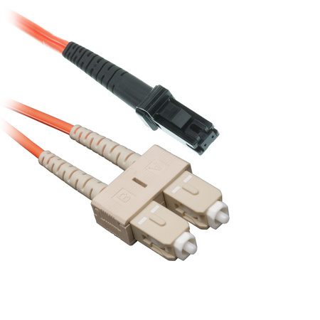 SCMTRJ-MM-OM2-1M - Wielomodowy dupleksowy patchcord światłowodowy SC-MTRJ o długości 1m OM2 50/125 µm