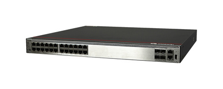 Комутатор Huawei CloudEngine S5731-S - 128 Gbit/s, 96 Mpps, 24x GE, 4x 10GE SFP+, 2x PSU слот (1+1), 1U, 4GB RAM, 1GB Flash