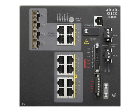 IE4000-8GT4G-E Switch Cisco IE4000 combo uplink