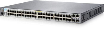 J9778A - 48x 10/100 FE RJ45, PoE+ 382W 802.3at, uplink 2x 1G SFP/RJ45 Combo, HPE Aruba 2530 Switch