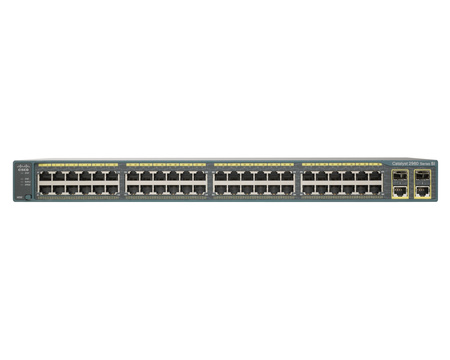 WS-C2960+48TC-L - 48 10/100 + 2T/SFP LAN Base, Cisco Catalyst 2960 Plus Комутатор