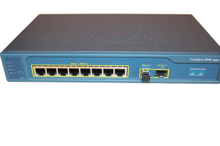 WS-C2940-8TF-S - 8xFE 1xGE (SFP) + 1xFX, Cisco Catalyst Switch