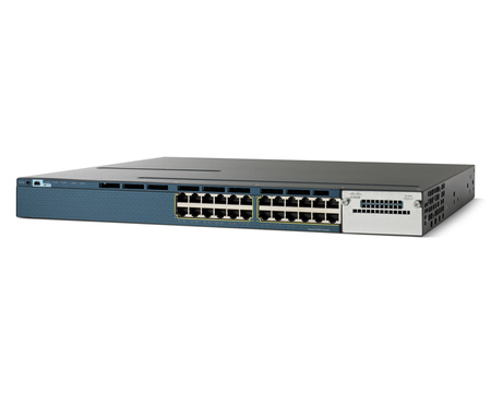 WS-C3560X-24T-E - 24x 1GE, zasilacz 350W AC, 1 RU, IP Services, L3, Cisco Catalyst 3560-X Switch