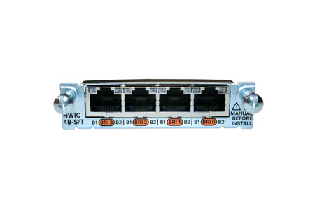 4-port ISDN BRI High-Speed WAN Interface Card