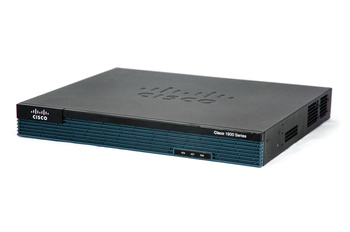 CISCO1921-SEC/K9 - 2x 1G RJ45, 2 EHWIC, 256MB CF, 512MB DRAM, Security license, VPN, 1RU, Cisco ISR G2 Router
