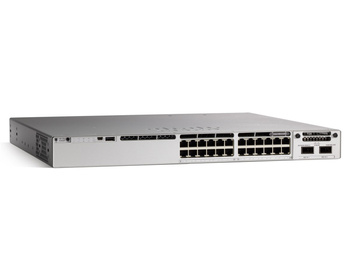 C9300-24UB-A - 24x 1GE RJ45, UPoE 830W 802.3bt 60W na port, opcjonalny uplink, opr. Network Advantage, Cisco Catalyst 9300 Switch
