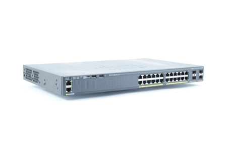 WS-C2960X-24TS-L - 24x 1GE RJ45, uplink 4x 1G SFP, ПО LAN Base, Cisco Catalyst 2960-X Комутатор